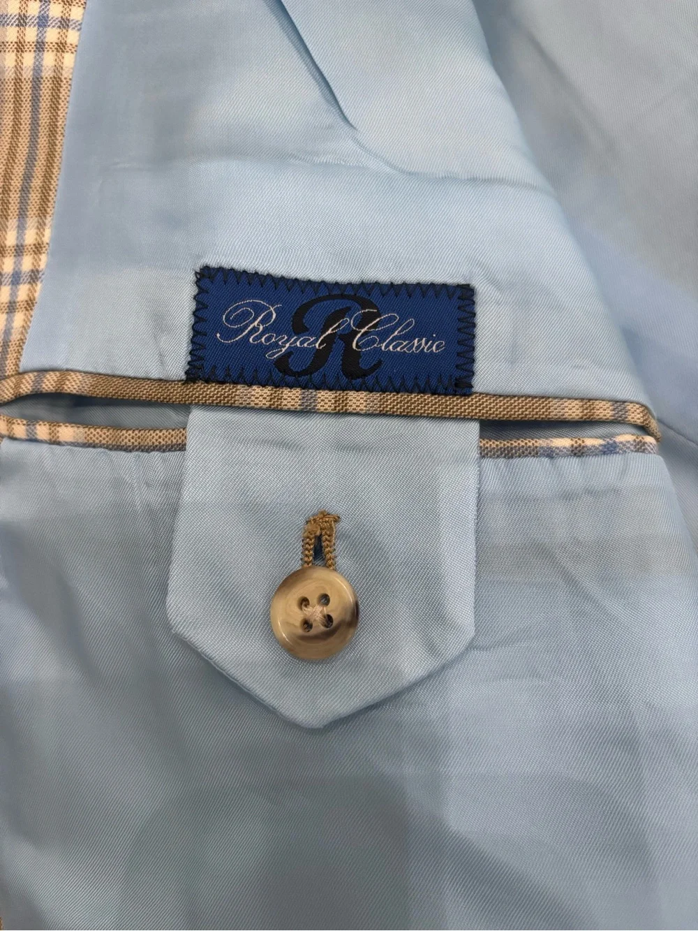 Tom James Royal Classic Collection Bespoke Sport Coat, 48R *see measurements*